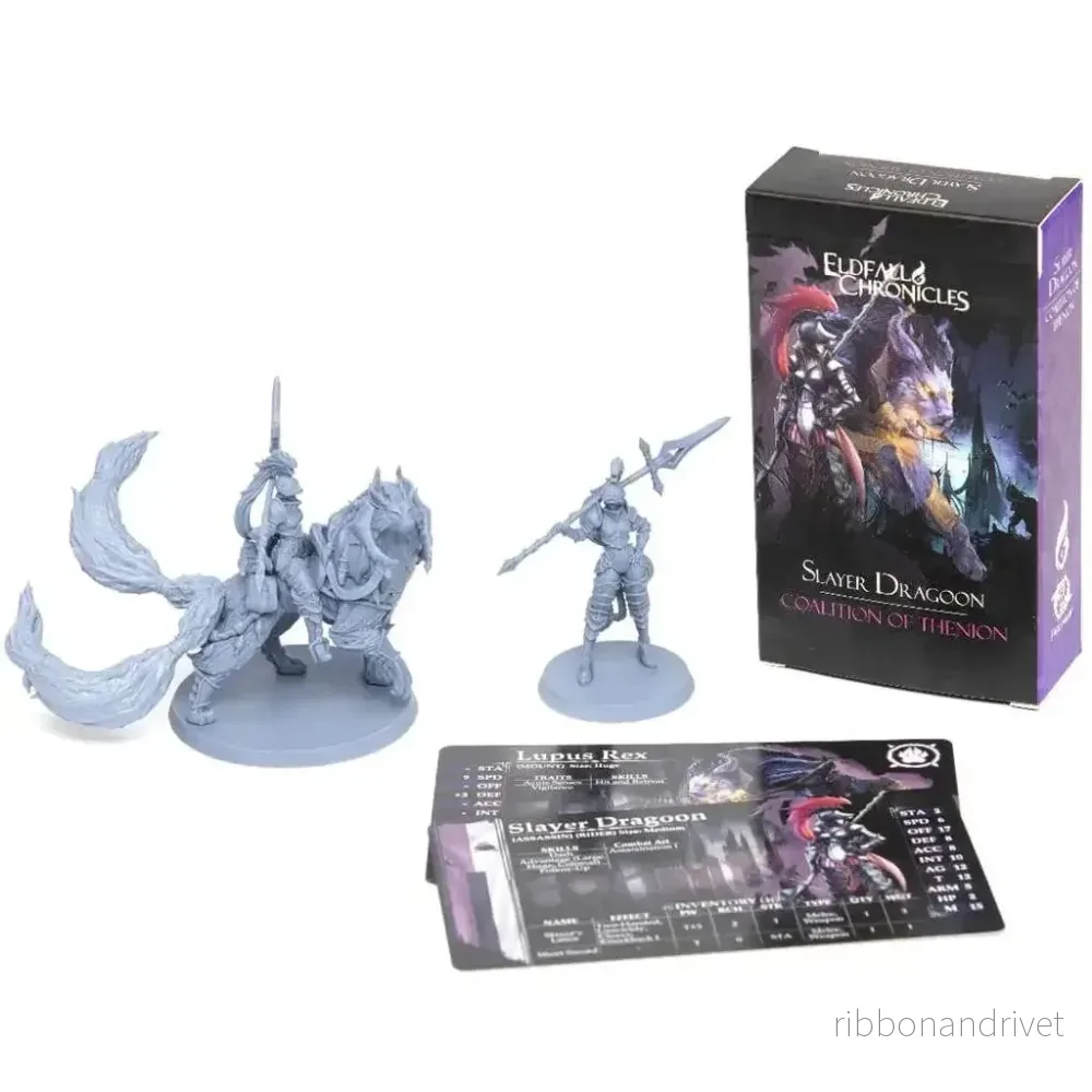 Eldfall Chronicles – Slayer Dragoon Miniatyrset Eldfall Chronicles – Slayer Dragoon Miniatyrset