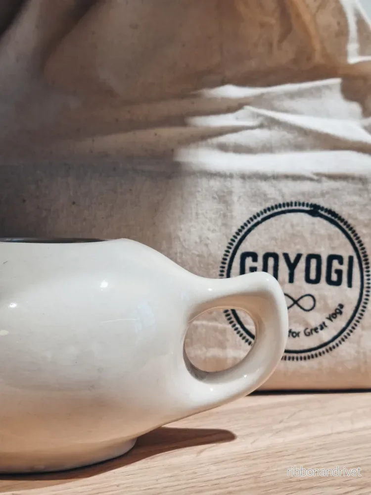 Porcelain neti pot / nasal rinse - Bild 3