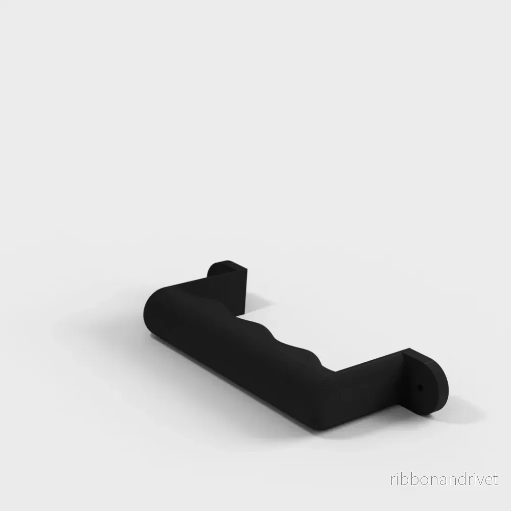 Ergonomiskt handtag för skåp och lådor
