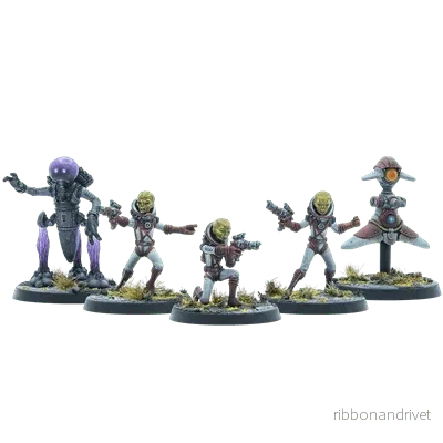 Fallout: Miniaturer - Zetans - Invader från Det Ovanliga - Bild 2