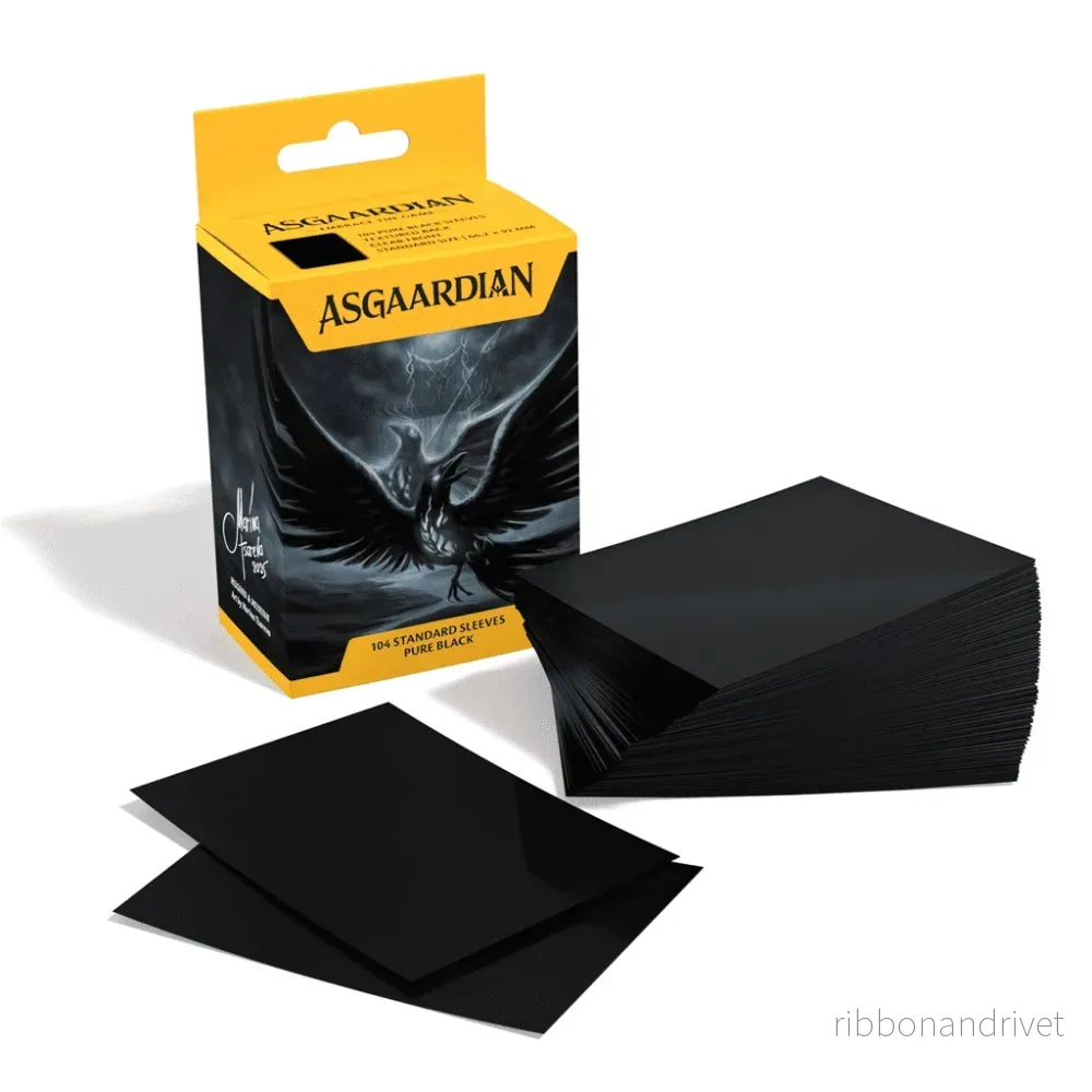 Asgaardian Sleeve – Ren Svart Standardstorlek Asgaardian Sleeve – Ren Svart Standardstorlek