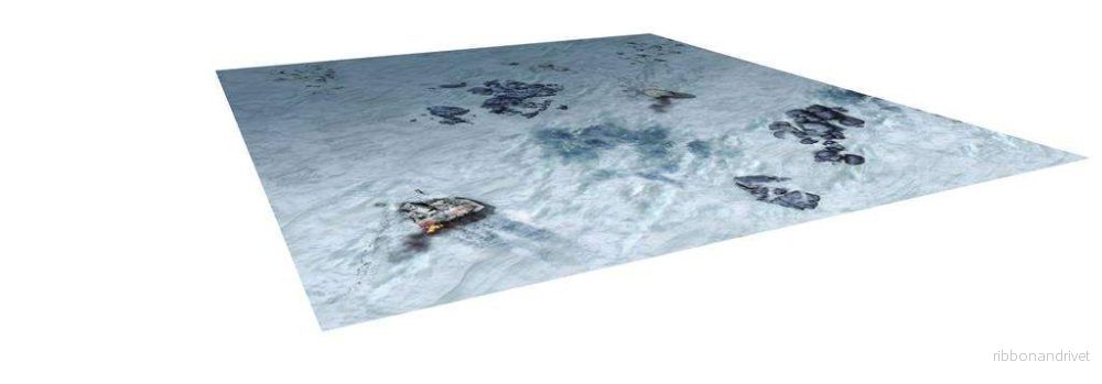Galactic Warzones: Rebel Outpost spelmatta (6 x 3 fot, vinyl)