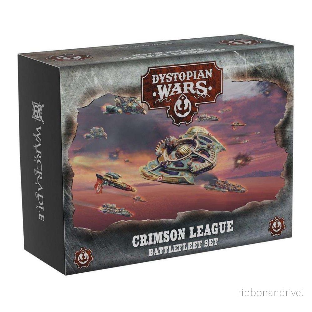 Dystopian Wars – Crimson League Battlefleet Set – EN Dystopian Wars – Crimson League Battlefleet Set – EN