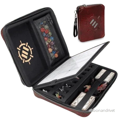 ENHANCE Tabletop RPGs RPG Organizer Case Collector’s Edition (Röd) ENHANCE Tabletop RPGs RPG Organizer Case Collector’s Edition (Röd)