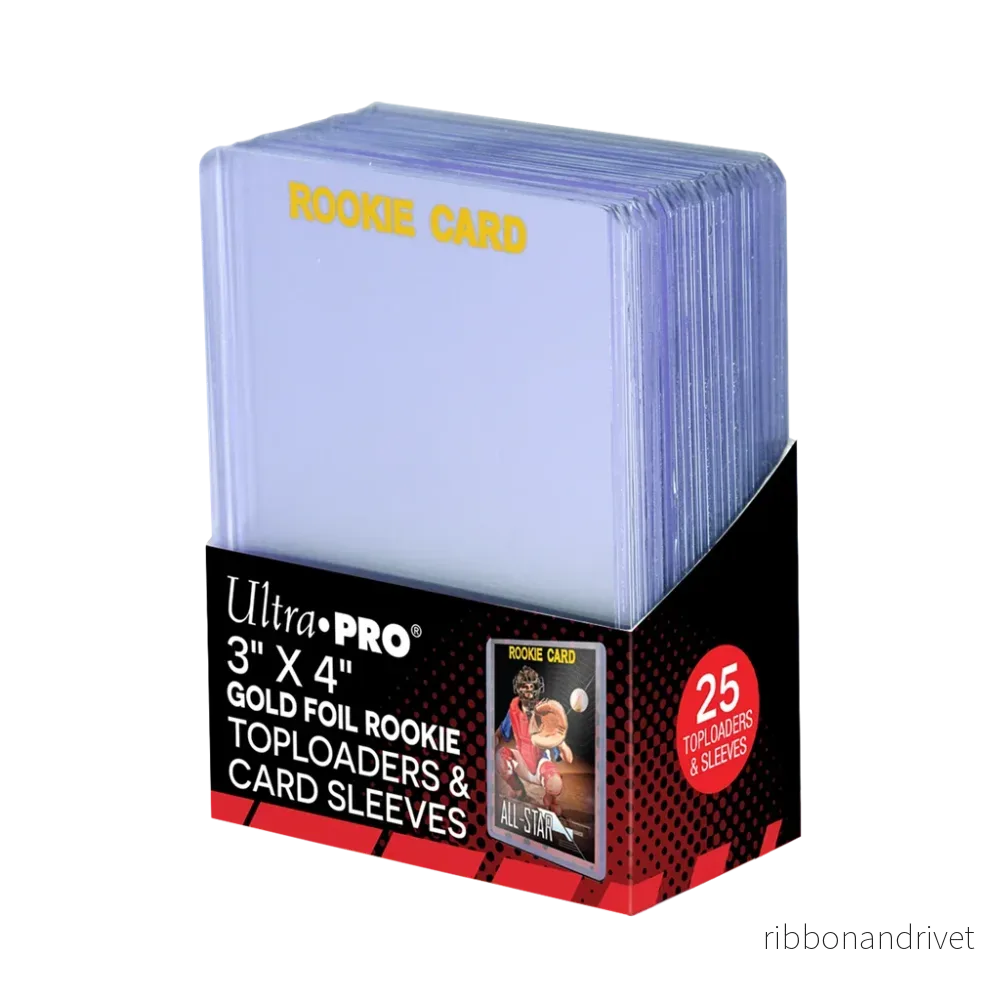 UP – 3″ x 4″ Rookie 35PT Toploader med Kortfickor 25-pack UP – 3″ x 4″ Rookie 35PT Toploader med Kortfickor 25-pack