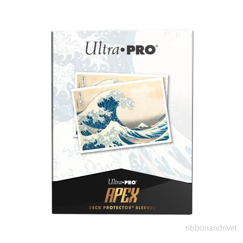 UP – The Great Wave off Kanagawa 105ct APEX Deck Protector Sleeves UP – The Great Wave off Kanagawa 105ct APEX Deck Protector Sleeves