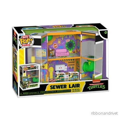 Funko Bitty POP Boxes: TMNT – Sewer Home Funko Bitty POP Boxes: TMNT – Sewer Home