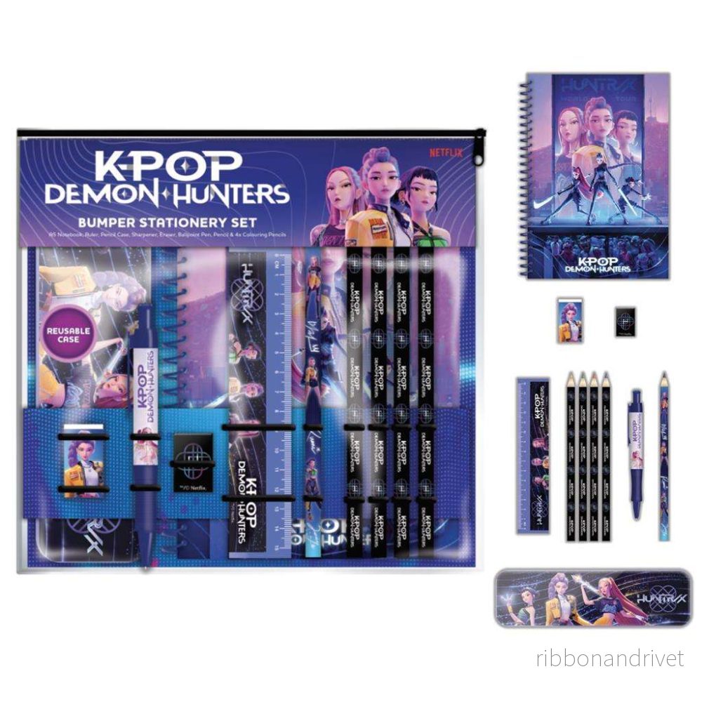 KPop Demon Hunters – A5 Stationery Bumper Wallet KPop Demon Hunters – A5 Stationery Bumper Wallet