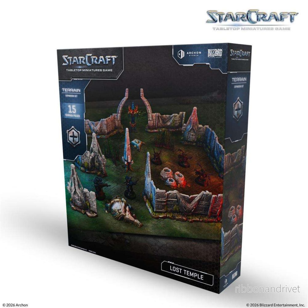 StarCraft® The Miniatures Game – Lost Temple – Terrängexpansionsset – EN StarCraft® The Miniatures Game – Lost Temple – Terrängexpansionsset – EN