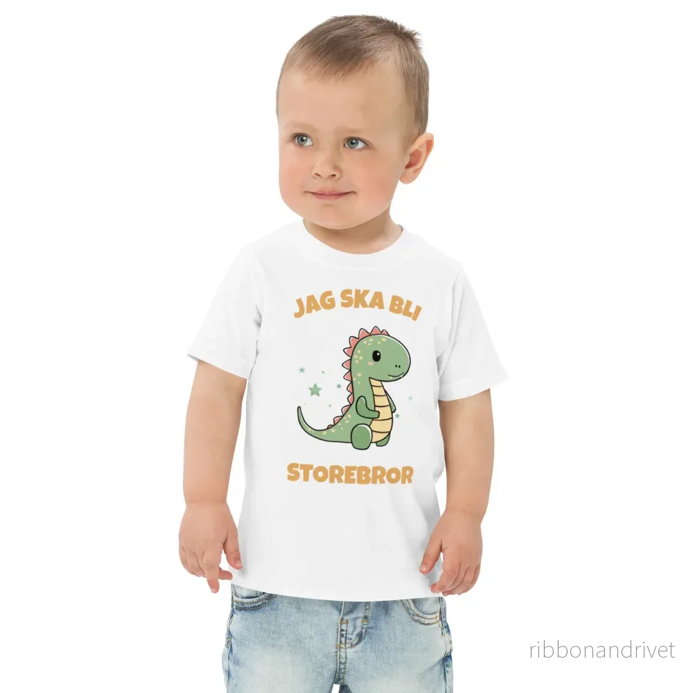 Jag ska bli storebror T-shirt – Grön Dinosaur Jag ska bli storebror T-shirt – Grön Dinosaur
