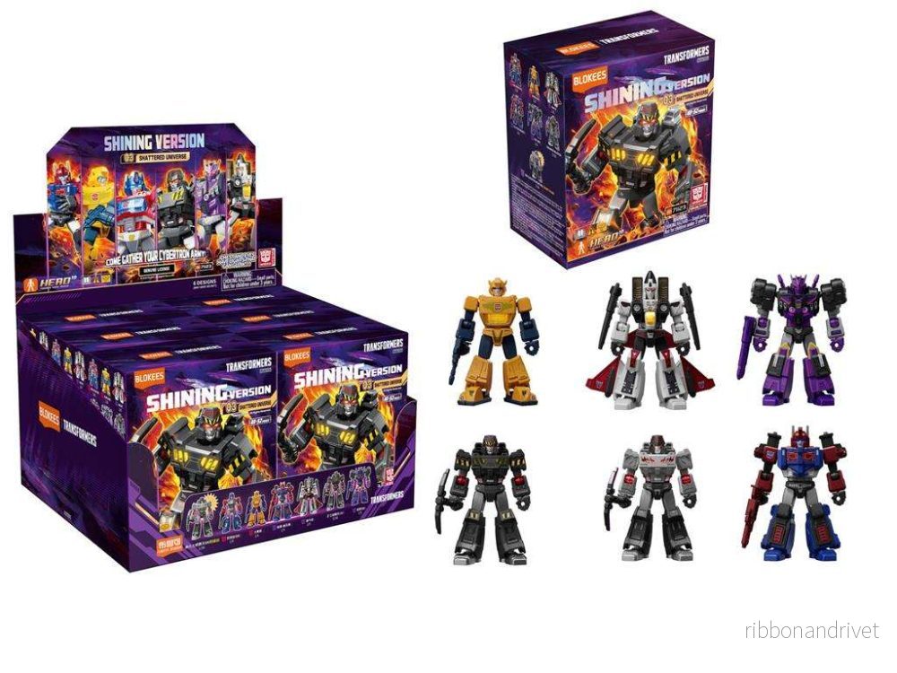 Transformers – Blokees Model Kits – Shining 03 (CDU med 6) Transformers – Blokees Model Kits – Shining 03 (CDU med 6)