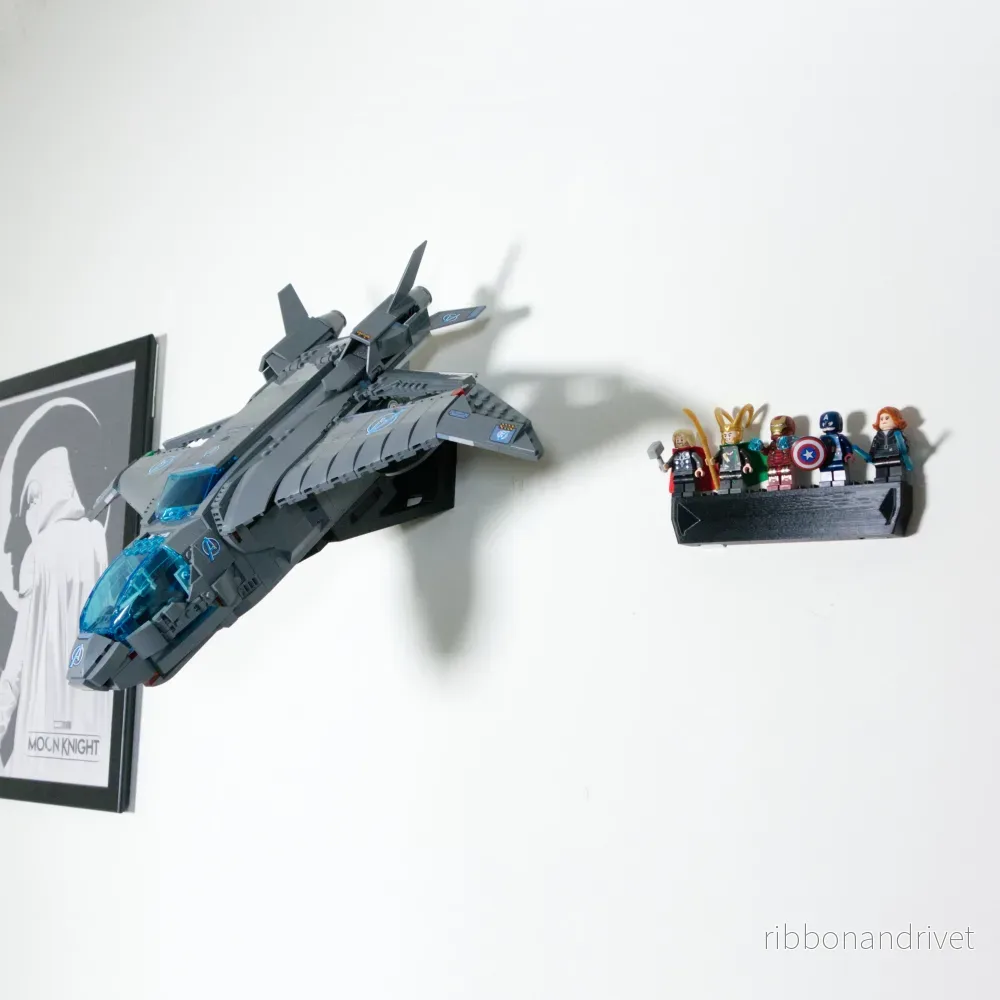 Justerbart väggfäste för Avengers Quinjet 76248 - Bild 3