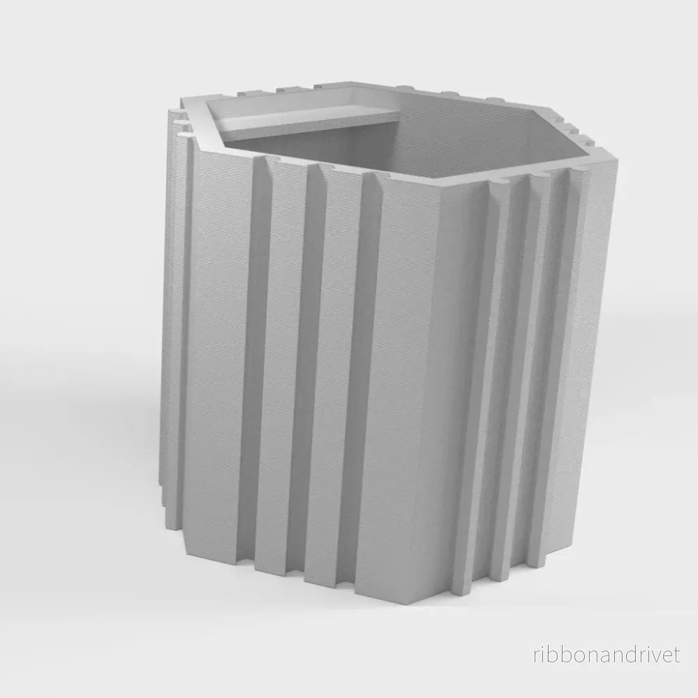 Stapelbar hexagonal Hive-modul med lådstoppare
