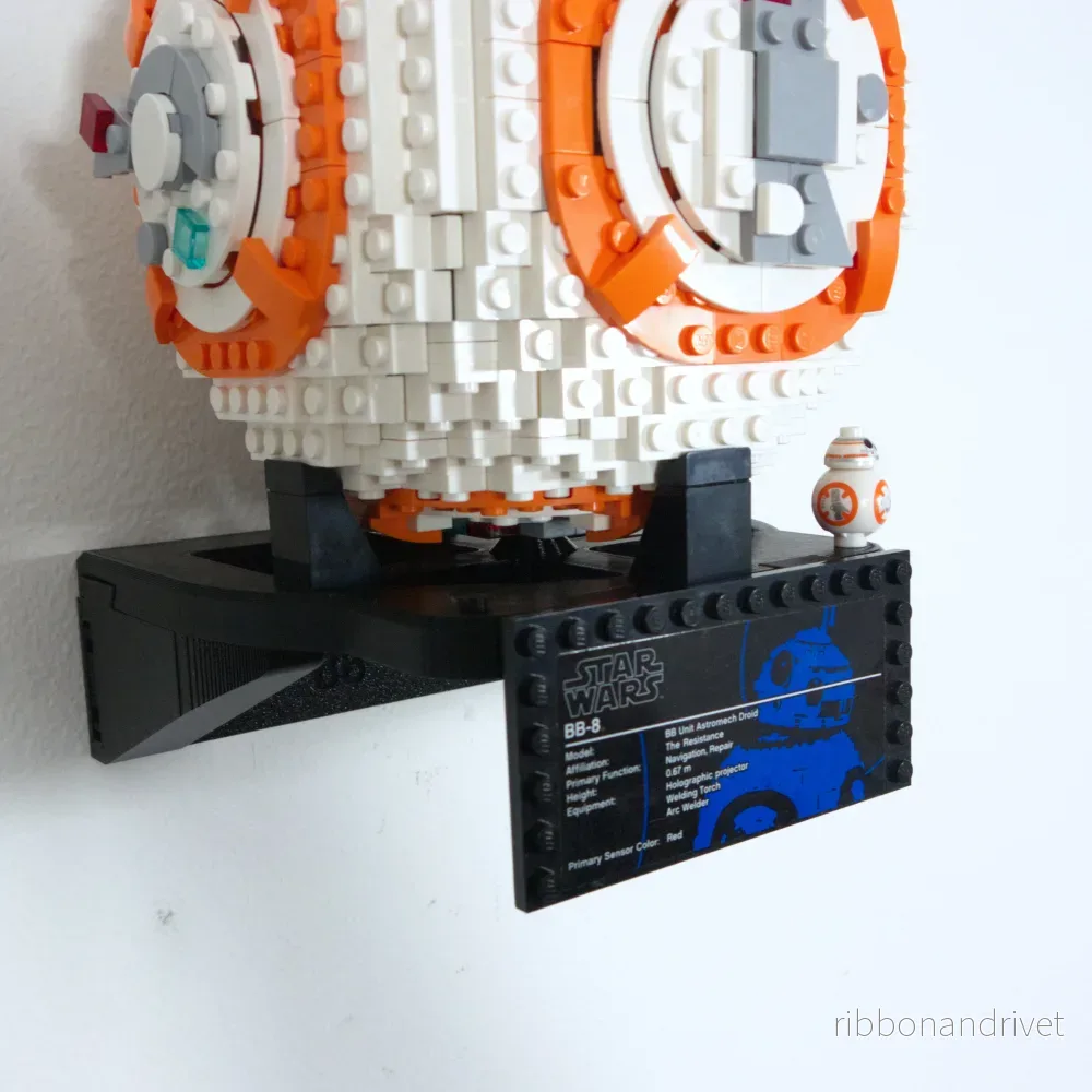 Väggfäste för Star Wars BB-8 75187 - Bild 3