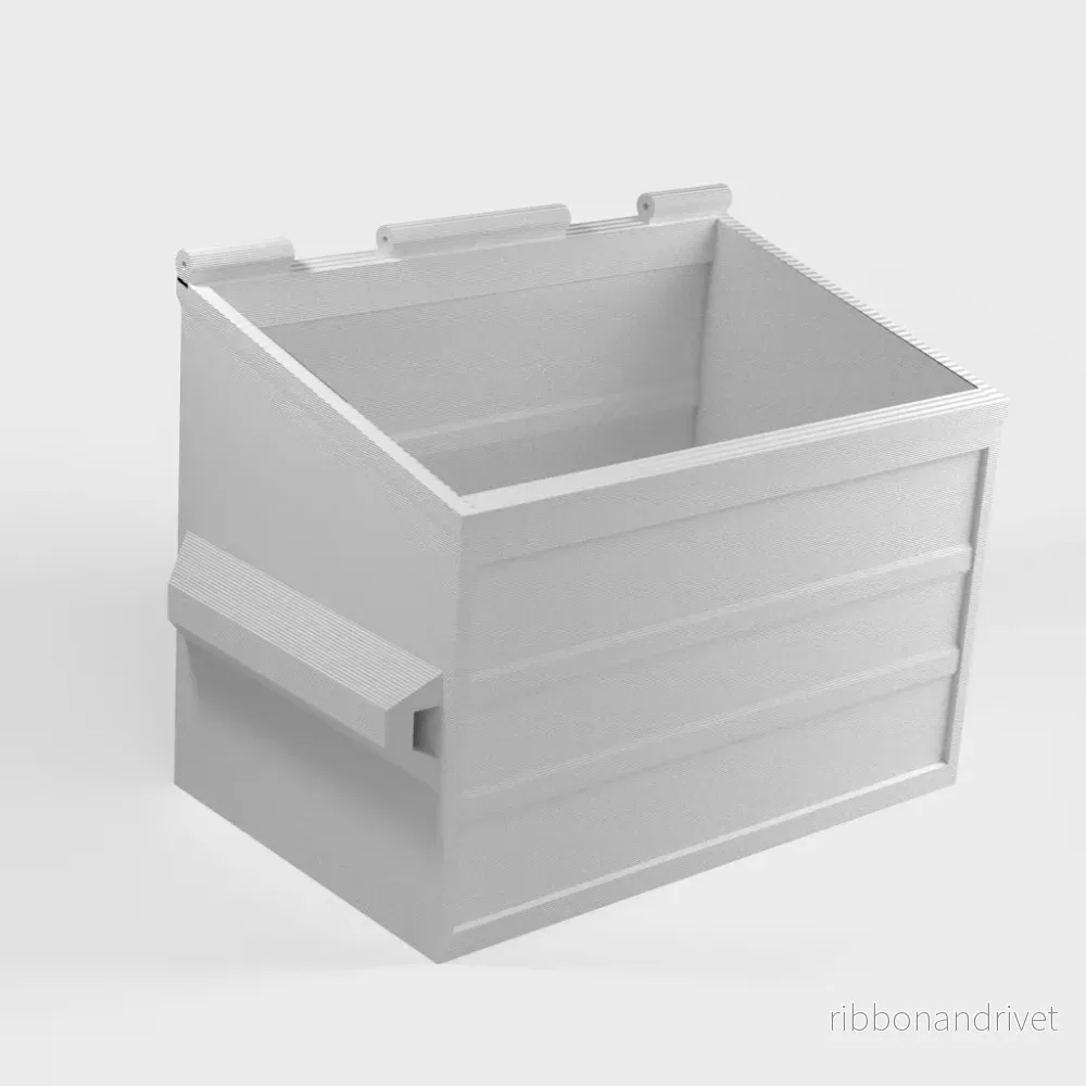 Kompakt avfallsbehållare för överflödig 3D-utskrift - Bild 3