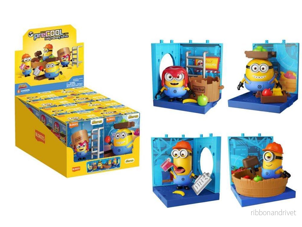 Minions – Blokees Figures – Jelly Factory (CDU med 8) Minions – Blokees Figures – Jelly Factory (CDU med 8)
