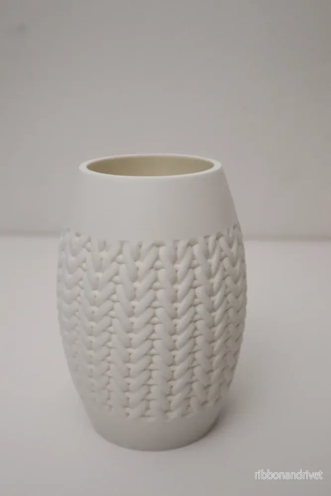 Knit Tall Vase - Bild 2