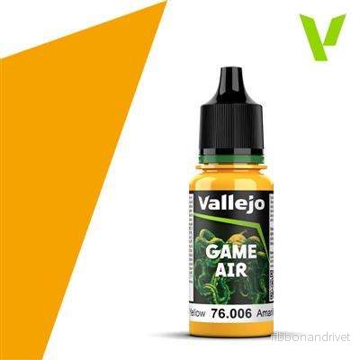 Vallejo Game Air – Färg – Sun Yellow 18 ml Vallejo Game Air – Färg – Sun Yellow 18 ml