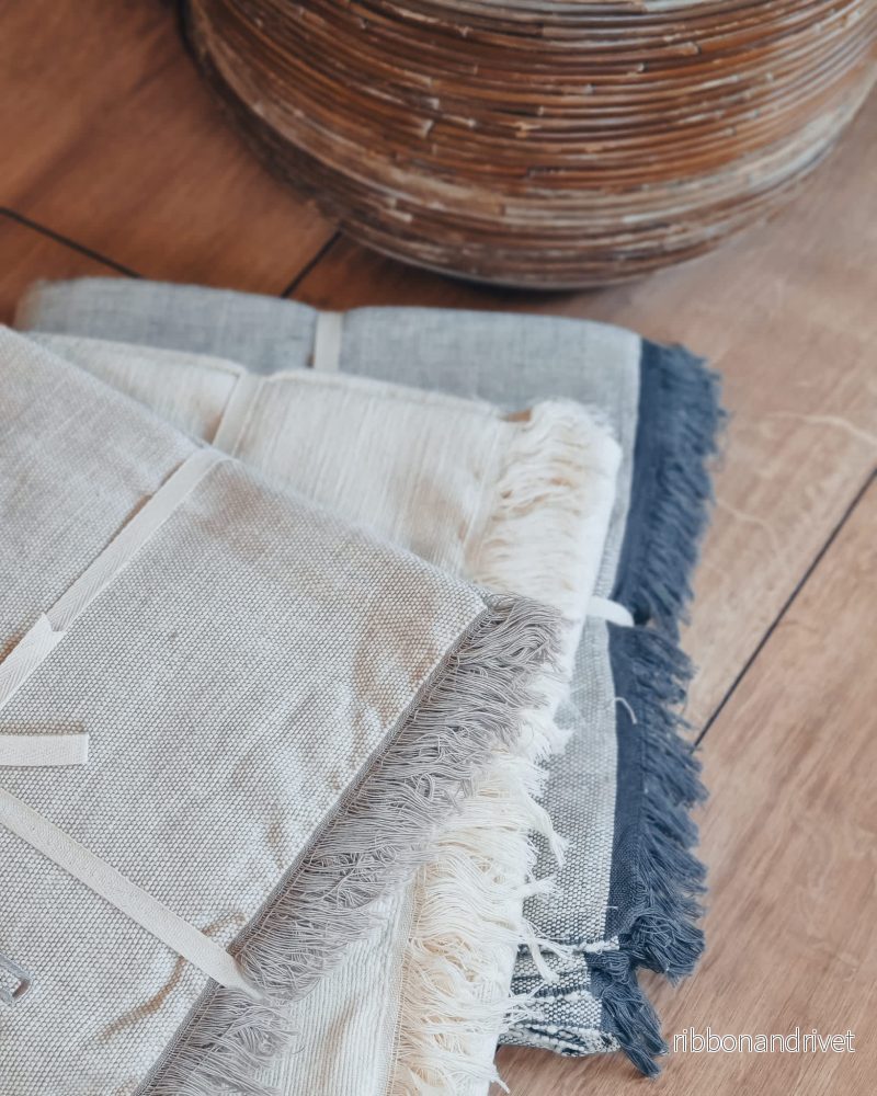 Mindful Deluxe Yoga Blanket - Grey - Bild 3