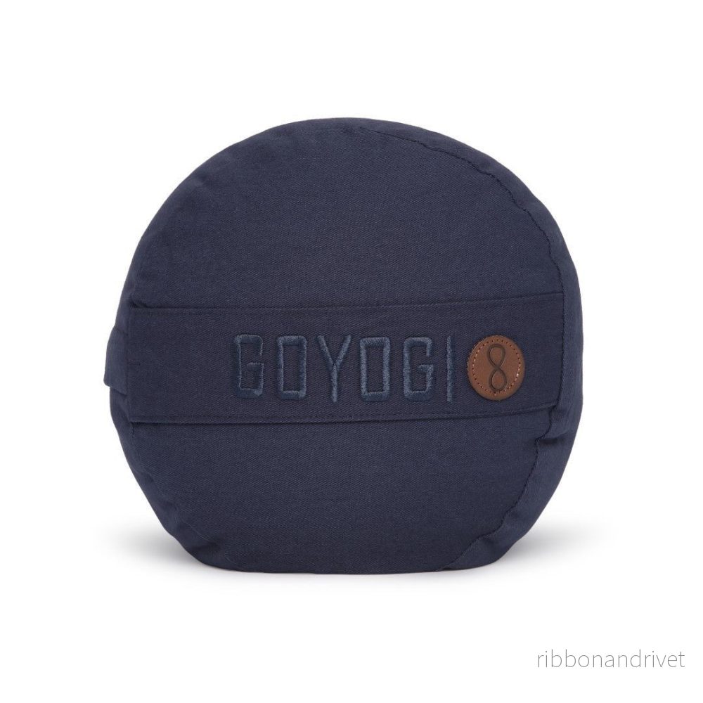 Calm Organic cotton Yoga Bolster - Dark Blue - Bild 2