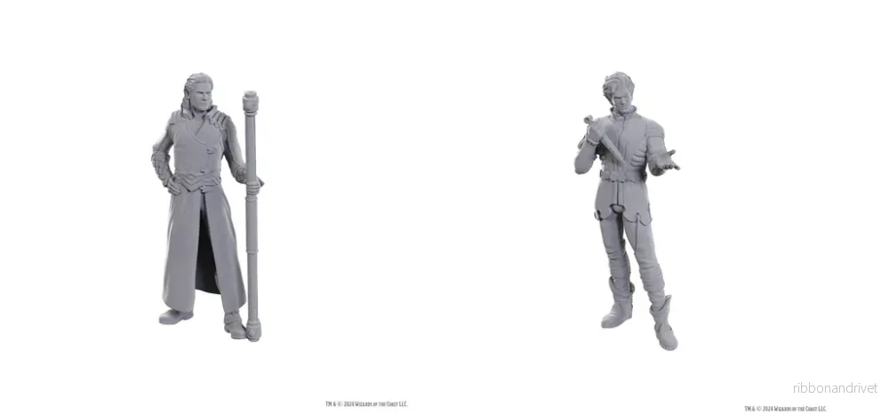 D&D Nolzur's Marvelous Miniatures: Special Edition Baldur's Gate 3 — Gale & Astarion