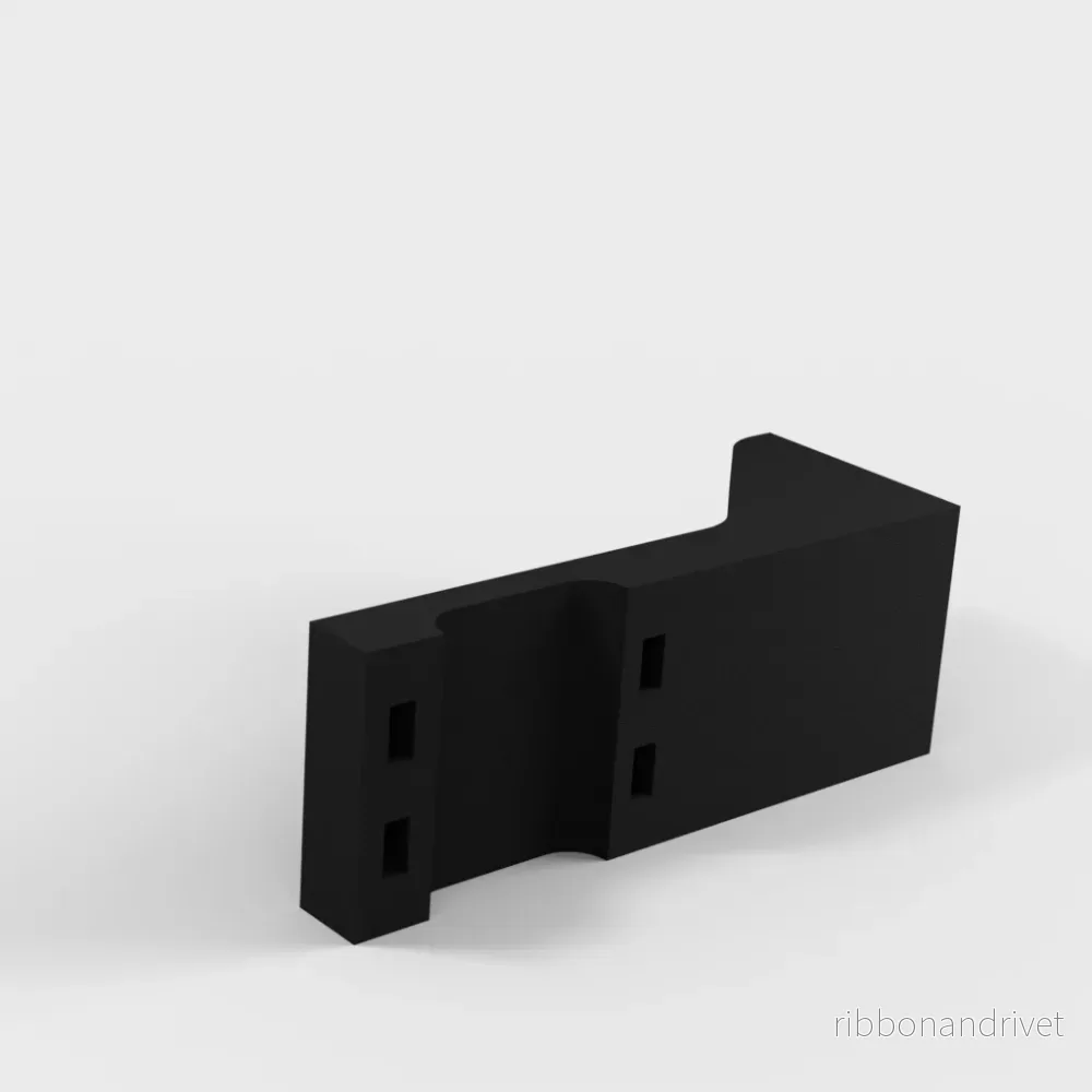 CR-10 S4/S5 X-axelkabelstödfäste - Bild 2
