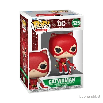 Funko POP Heroes: Holiday ’24 – Catwoman med Godisstång Funko POP Heroes: Holiday ’24 – Catwoman med Godisstång