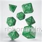Elvish Green & White Dice Set (7) - Bild 2