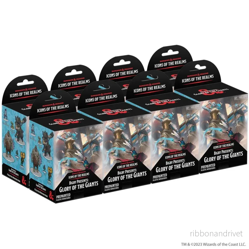 D&D Icons of the Realms: Bigby Presents: Glory of the Giants – 8ct. Booster Brick D&D Icons of the Realms: Bigby Presents: Glory of the Giants – 8ct. Booster Brick