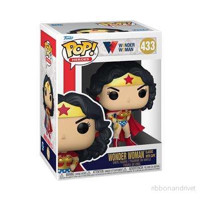 Funko POP Heroes: WW 80th - WW (Klassisk med Cape) - Bild 2
