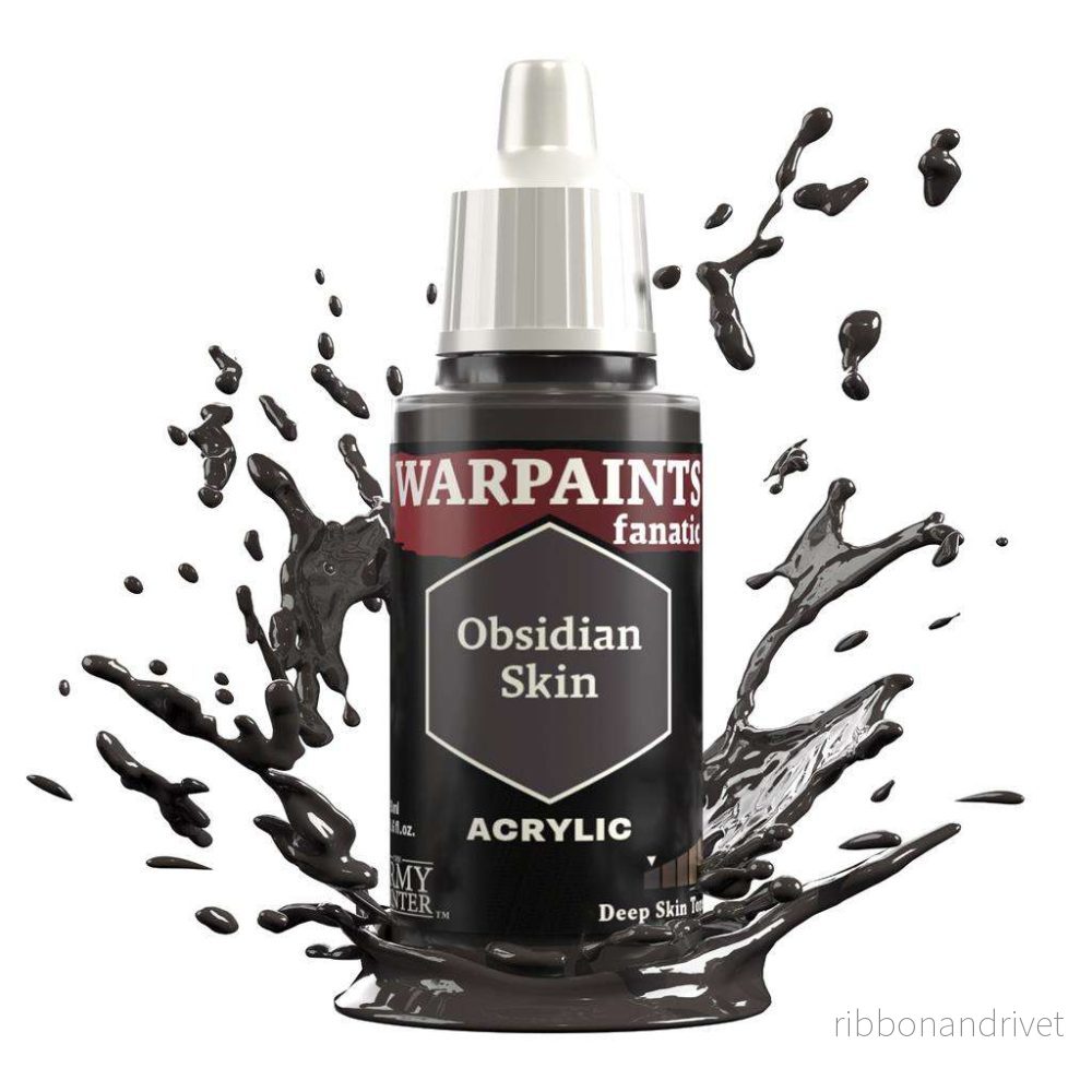 The Army Painter Warpaints Fanatic: Obsidian Skin The Army Painter Warpaints Fanatic: Obsidian Skin