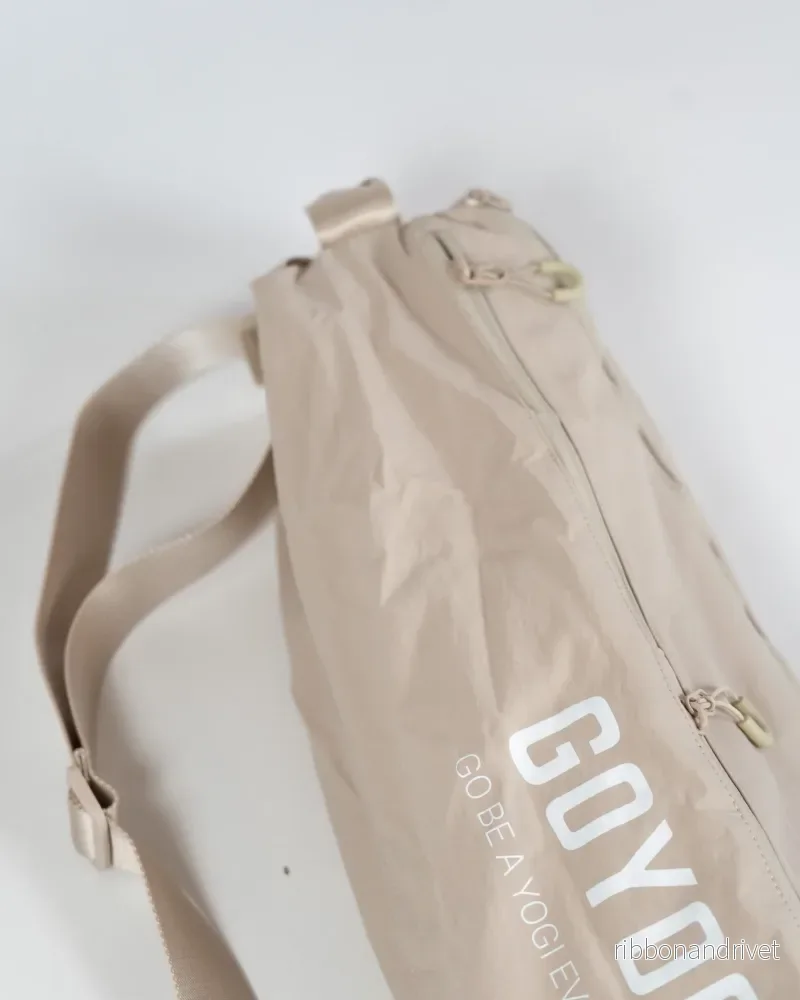 GO Yoga Mat Bag - Light Beige - Bild 2