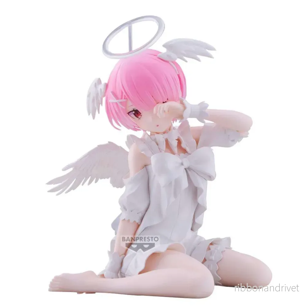 Re:ZERO -Starting Life in Another World- Banpresto Relax Time Figure – Ram (Sweet Angel)