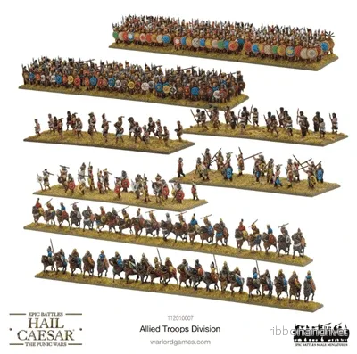 Hail Caesar Epic Battles: Allierade Trupper Division - EN