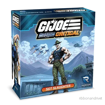 G.I. JOE Mission Critical Sgt Slaughter Figur
