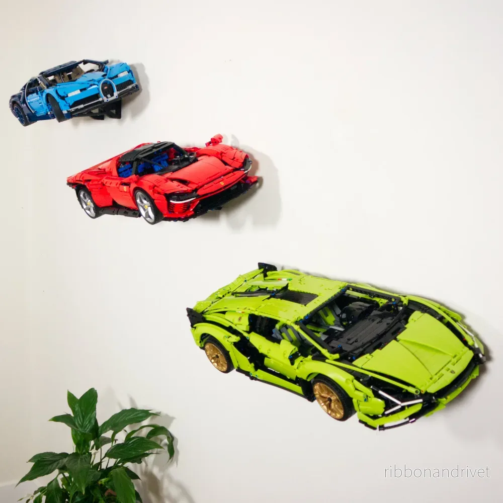 Väggfäste för Technic Lamborghini Sian 42115