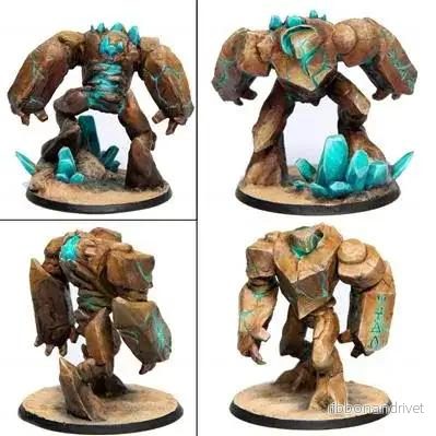 Eldfall Chronicles - Golems Miniatyrpaket - Bild 2
