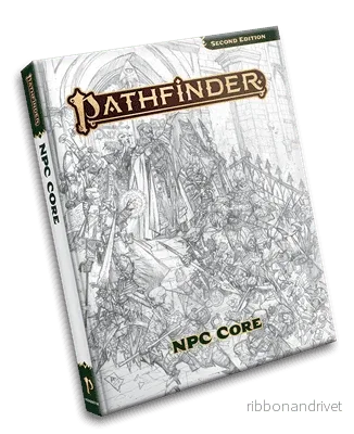 Pathfinder RPG NPC Core Skissomslag (P2) - EN - Bild 2