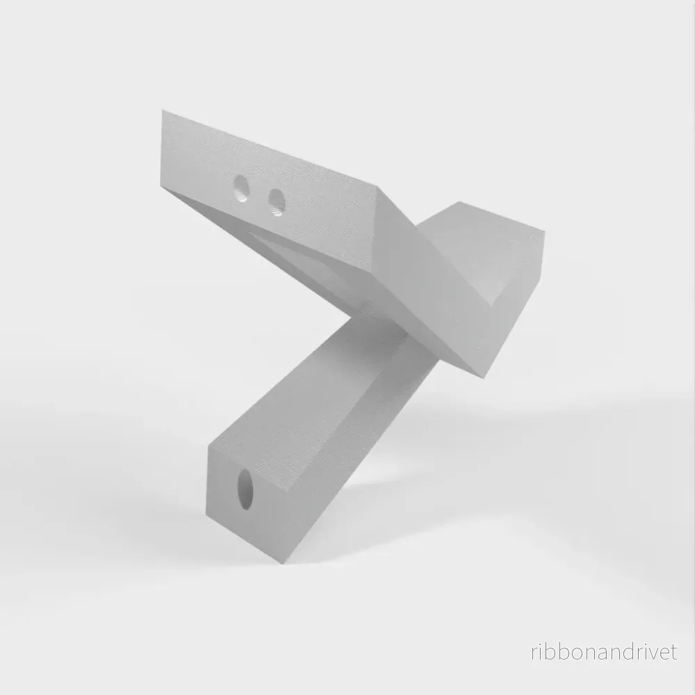 Geometrisk vägghängare för ryggsäckar - Bild 3