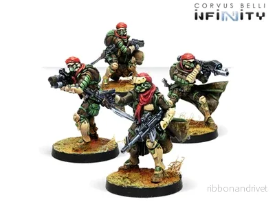 Infinity: Khawarijs - Miniatyrer för Strategispel