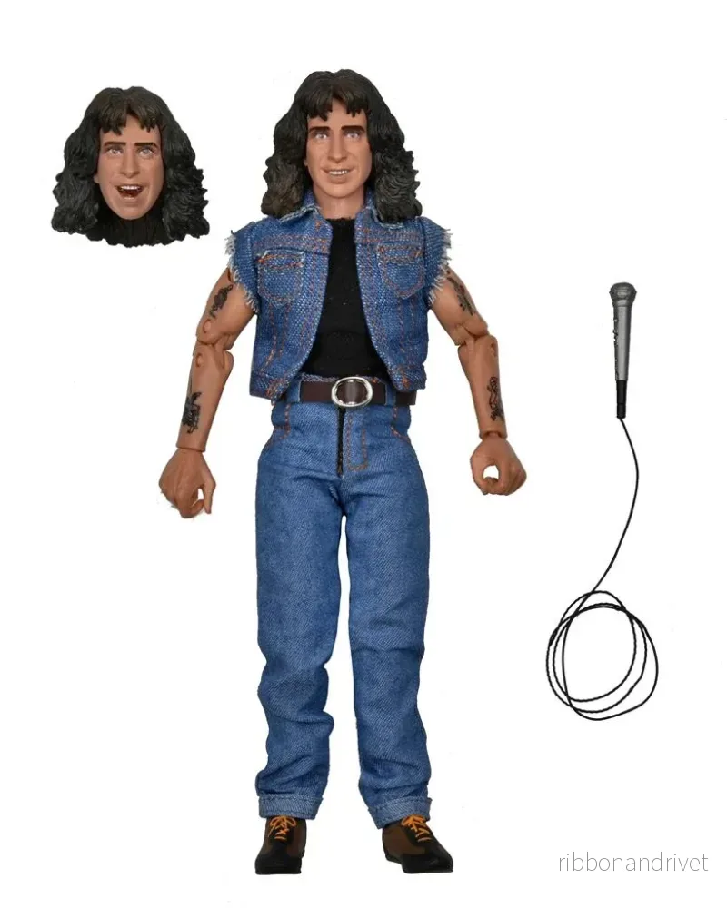 Bon Scott – 8” Klädd Figur Bon Scott – 8” Klädd Figur