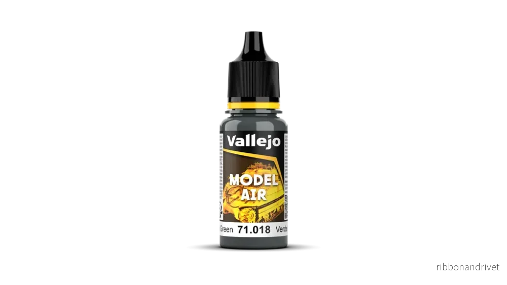 Vallejo - Model Air / Färg - Svart Grön