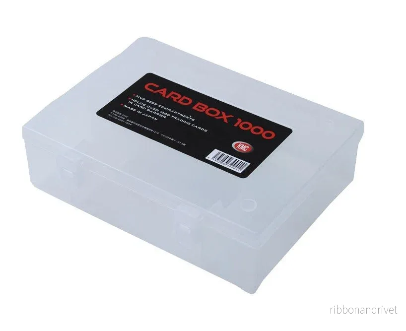 KMC – Card Box 1000: Perfekt för Spelkort KMC – Card Box 1000: Perfekt för Spelkort