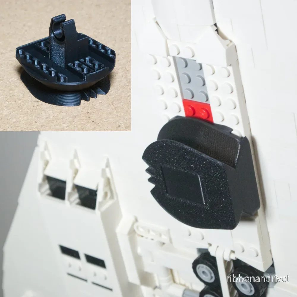 Väggfäste för LEGO Icons Concorde 10318 - Bild 3