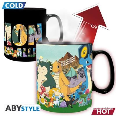 POKEMON – Mug Heat Change – 460 ml – Gotta Catch Em All POKEMON – Mug Heat Change – 460 ml – Gotta Catch Em All