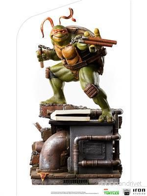 Teenage Mutant Ninja Turtles Michelangelo BDS Staty 1/10 - Bild 2