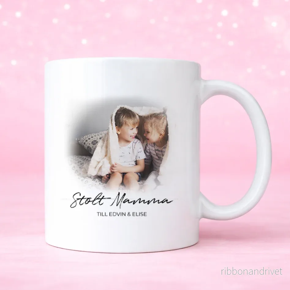 Fotomugg | Mamma | Personlig mugg