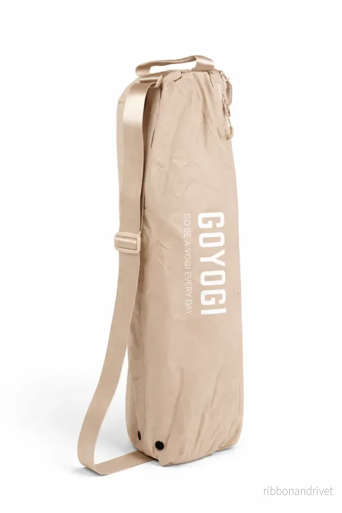 GO Yoga Mat Bag – Light Beige GO Yoga Mat Bag – Light Beige