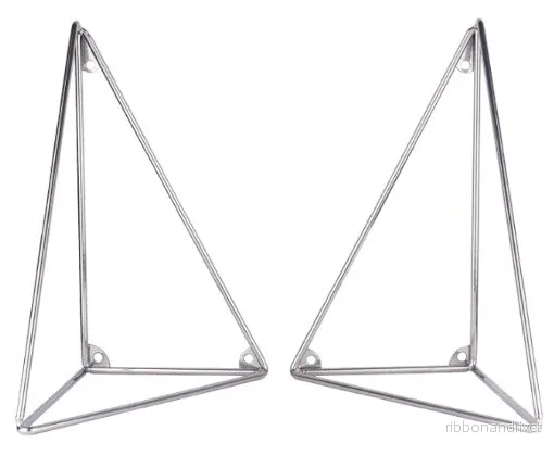 Pythagoras konsoler, 2 st, krom