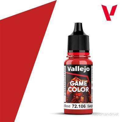 Vallejo – Game Color / Färg – Scarlet Blood Vallejo – Game Color / Färg – Scarlet Blood